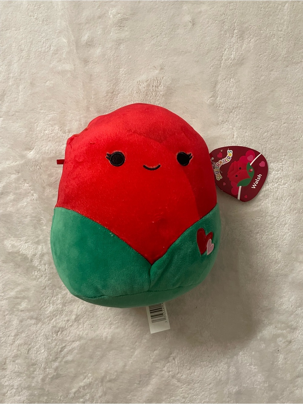 NWT Squishmallows - Walsh the Rose